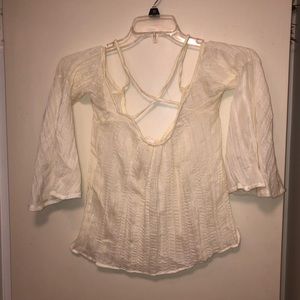 Off-the-Shoulder White Top